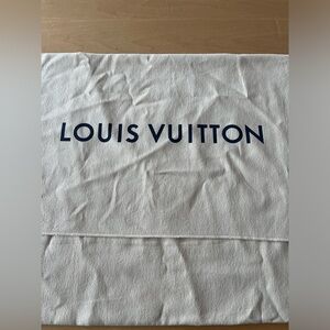 Louis Vuitton Dust Bag 22” x 14.5 foldable